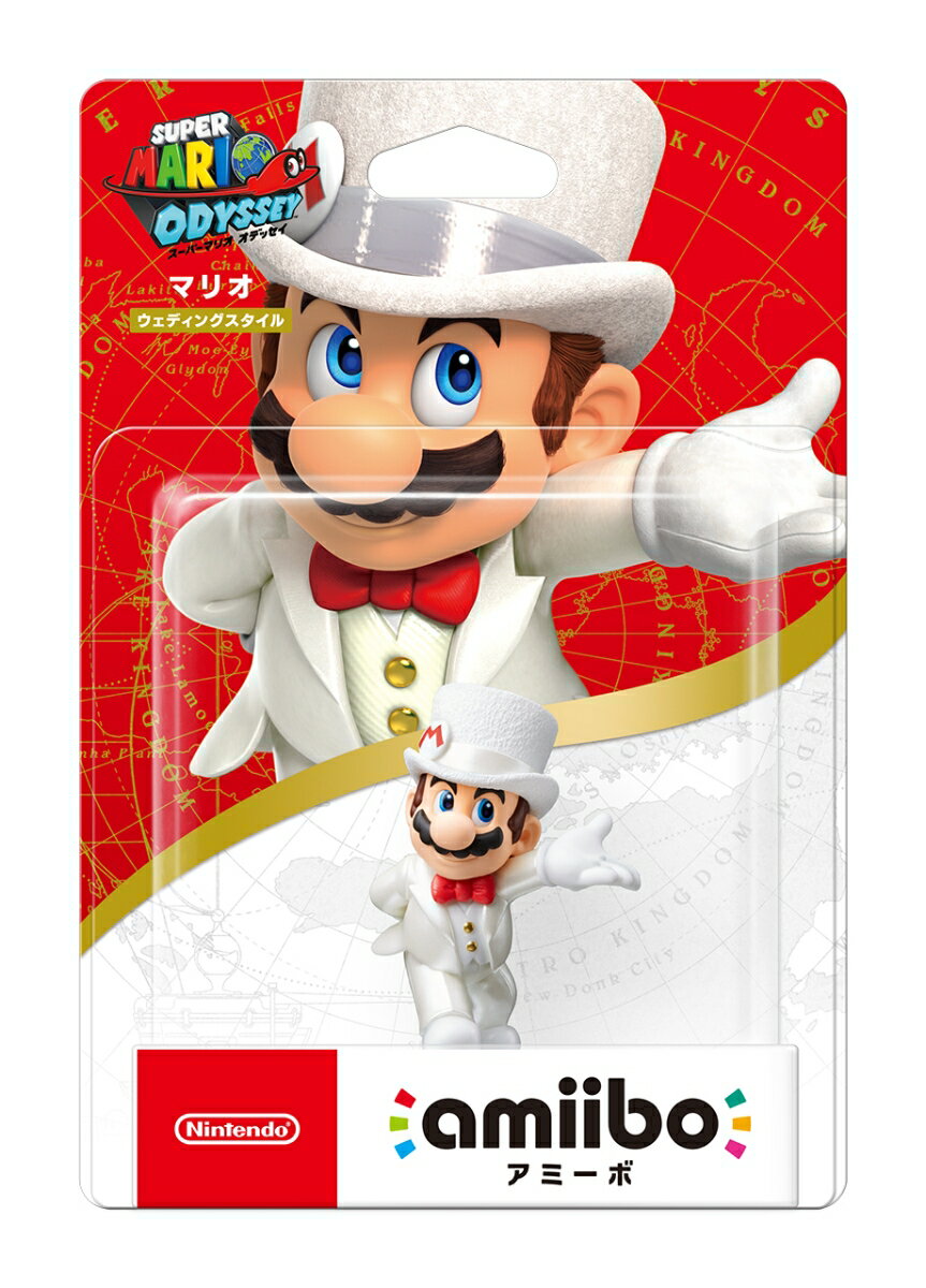 【即納★新品】amiibo マリオ【ウェディングスタイル】（スーパーマリオシリーズ）【2017年10月27日発売】