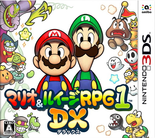 【即納 新品】3DS マリオ&ルイージRPG1 DX【2017年10月05日発売】 【即納 新品】3DS マリオ&ルイージRPG1 DX【2017年10月05日発売】