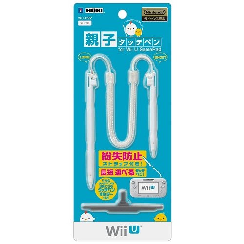 【即納★新品】Wii U 親子タッチペン for Wii U GamePad ホワイト