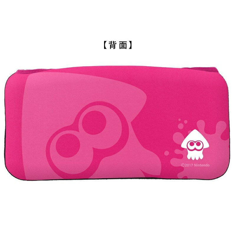 【即納　新品】NSW QUICK POUCH COLLECTION for Nintendo Switch(splatoon2)イカ：ネオンピンク【2018年09月21日発売】