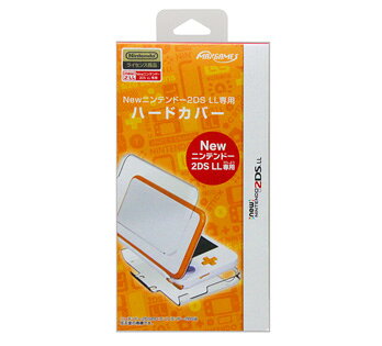 【即納★新品】2DS Newニンテンドー2DS LL専用ハードカバー　クリア【2017年12月22日発売】