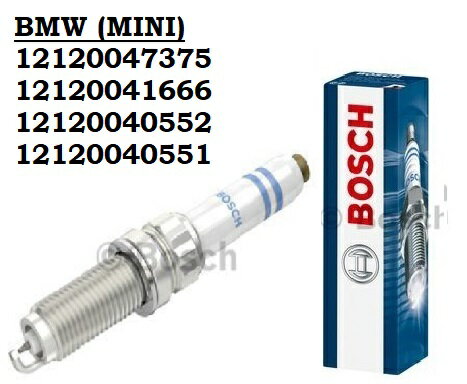 BMW MINIミニ純正OEM スパークプラグ ZR5SPP3320 12120041666・12120040552・12120047375・12120040551