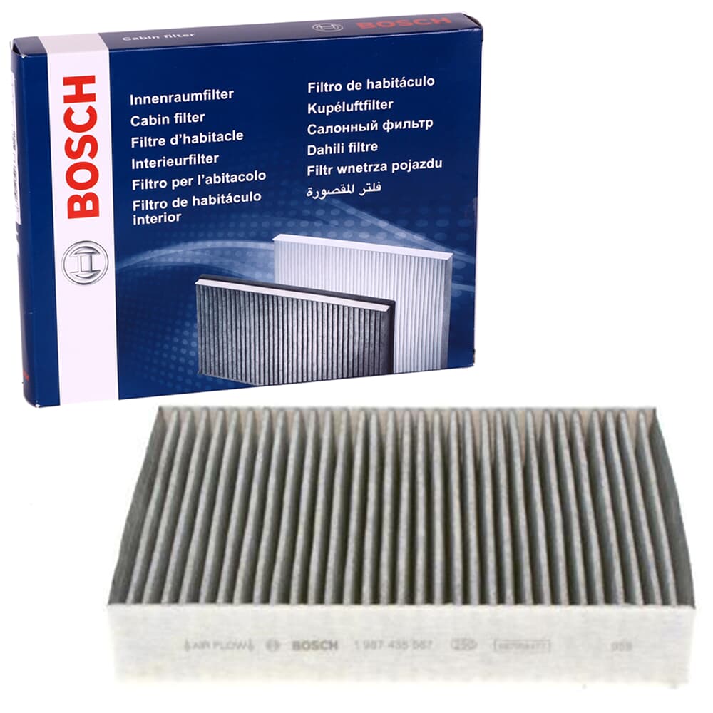 BOSCH 1987435567 (R5567) ボッシュ製 輸入車用活性炭入脱臭機能つき エアコンフィルター／キャビンフ..