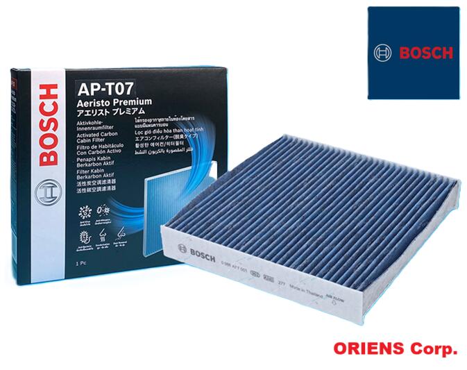 AP-T07 マツダ BOSCH(ボッシュ)製 アエリストプレミアム 抗ウイルスタイプ エアコンフィルター キャビンフィルター