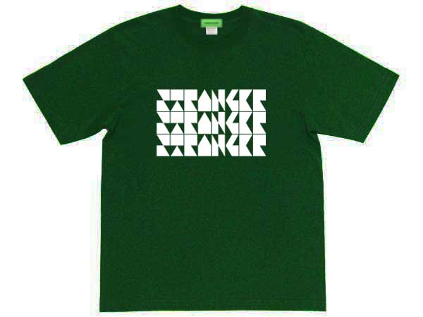 発泡/蓄光 STRANGER T-shirt（発泡/蓄光ストレンジャーTシャツ）GREEN 漫画tマンガtアニメt魔太郎がくる 切人がきた 藤子不二雄aブラック商会変奇郎シャドウ商会変奇郎笑ゥせぇるすまん忍者ハットリくん怪物くん