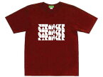 発泡/蓄光 STRANGER T-shirt（発泡/蓄光ストレンジャーTシャツ）WINE RED 漫画tマンガtアニメt魔太郎がくる!!切人がきた!!藤子不二雄aブラック商会変奇郎シャドウ商会変奇郎笑ゥせぇるすまんパーマンドラえもん