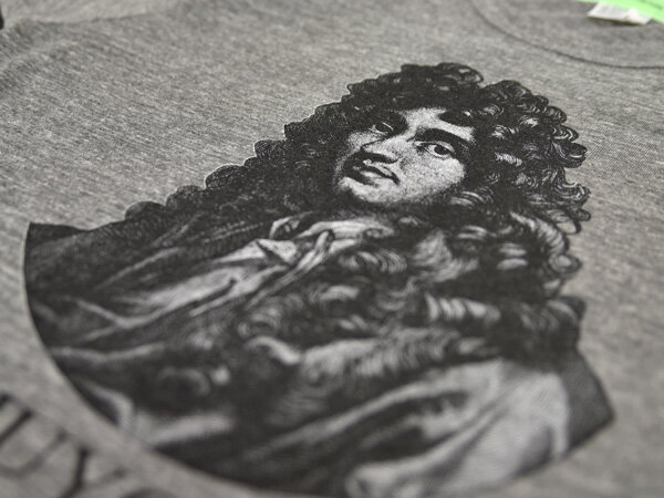 【お値段見直しました】CHRISTIAAN HUYGENS T-shirt（クリスチャンホイヘンスTシャツ） ベートーベンバッハ音楽家チェゲバラヴィンテージスウェットエイプダブルワークストapeエイプbamsビームスウエアハウスダブルワークスセイントマイケルアメカジ古着60s70s