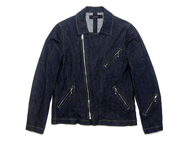 左綾 DENIM DOUBLE RIDERS JKT（左綾デニムダブルライダースジャケット） w riders jacketsjkt本革ジャン皮ジャンschottショットvansonバンソンlewis leathersルイスレザーaero leatherエアロレザーbucoブコbeckベックbatesベイツ古着