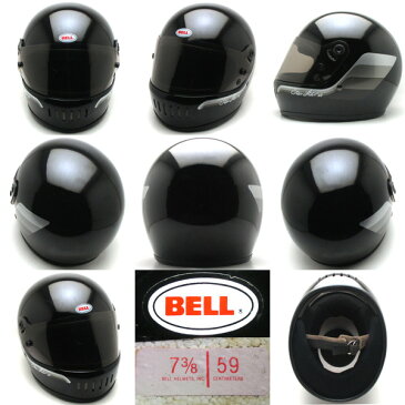 【在庫有 即納】【送料無料】純正シールド付 BELL STAR ltd.2 BLACK 57cm フルフェイスヘルメットアメリカン族ヘルオンロードベルスターリミテッドブラック黒色S〜Mサイズ