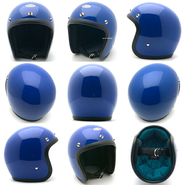 OCEAN BEETLE BEETLE L.A.C-2(オーシャンビートルlac2)BLUE 青 ブルー ジェットヘルメット ジェッペル オープンフェイス エクストラスモール ッシェル 小さめ 極小帽体 sシェル 人気 アメルカンスタイル クラシカル レトロ bell 定番 [3]