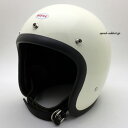 OCEAN BEETLE BEETLE 500TX-2(オーシャンビートル)IVORY ストラップ 黒 アイボリー 白 white ホワイト ジェットヘルメット ジェッペル オープンフェイス 小振り帽体 小さめ sシェル 小型 レトロ オールドスタイル bell ベル 500-tx 60s