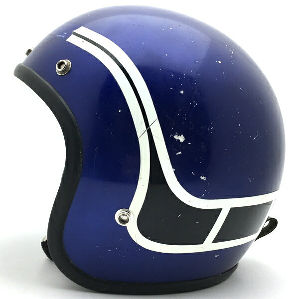 YAMAHA STROBE BLUE 58cm 【海外直輸入中古品】スモールジェットヘルメットオープンフェイスアメリカン..