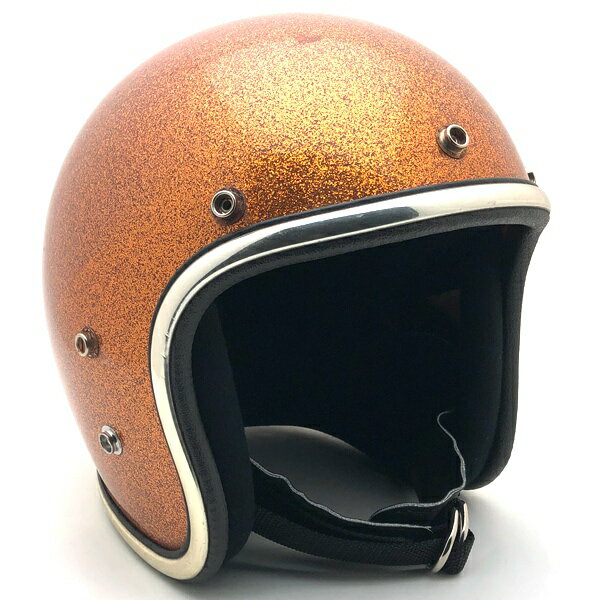 ARTHUR FULMER AF40 GOLD METALFLAKE 60cm 【海外直輸入中古品】スモールジェットヘルメット オープンフェイス アメリカン アーサーフルマー ゴールド 金色 ラメ メタルフレーク Lサイズ