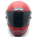 純正シールド付 SIMPSON M32 RED 60cm 【海外直輸入中古品】フルフェイスヘルメット オフロード モトクロス vmx ダートトラッカー トレール...