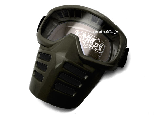 【楽天1位獲得】EMGO FACE MASK GOGGLE（