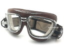 楽天SPEED ADDICT 楽天市場店【楽天1位獲得】baruffaldi SUPERCOMPETITION GOGGLE（バルファルディスーパーコンペティションゴーグル）BROWN 茶色ブラウンカフェレーサーmodsモッズrockersクラシックカーオープンカーhalcyonハルシオン英車vespapiaggioピアジオ