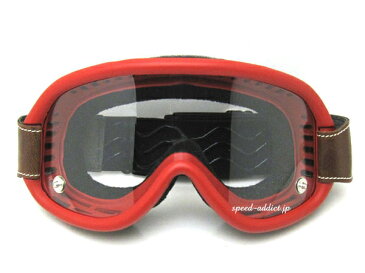 baruffaldi SPEED 4 GOGGLE（バルファルディスピード4ゴーグル）RED 赤レッドジェットヘルメットフルフェイスヘルメットuvカット眼鏡の上からメガネの上から眼鏡対応メガネ対応vmxモトクロスオフロードバイク用オフ車オーバーグラス70s