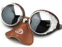 【楽天1位獲得】baruffaldi 101 SAR GOGGLE（バルファルディ101サーゴーグル）二眼2眼レトロクラシックカーオープンカーアビエイターアビエーターパイロットスチームパンクオートバイノーズガードノーズプロテクション紅の豚modsrockers