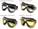 【楽天1位獲得】nannini TT GOGGLE（ナンニーニTTゴーグル）BLACK/CHROME × ANTI FOG CLEAR ティアドロップマン島ttレースツーリストトロフィーmanxマンクスグランプリイギリスブリテッシュ英車英国車オートバイクhalcyonハルシオンuk 2