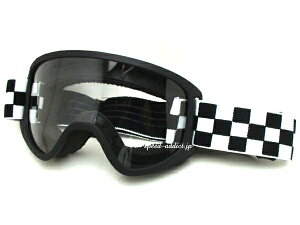 【TシャツSALE!!全品20%OFF!!】Biltwell MOTO 2.0 GOGGLE(ビルトウェルモト2.0ゴーグル)Checkers チェッカーフラッグchecker flag白黒市松模様チェックvmxビンテージモトクロスオフロードバイクオフ車トラッカーエンデューロオーバーグラスメガネ対応眼鏡対応アメリカ