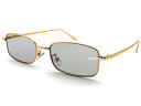【SALE!!8/31(日)10時まで】METAL SQUARE SUNGLASS for JAPANESE(メタルスクエアサングラスforジャパニーズ)GOL...