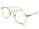 【SALE!!8/31(日)10時まで】W BRIDGE BOSLLINGTON SUNGLASS(ダブルブリッジボスリントンサングラス)GOLD × CLEA...