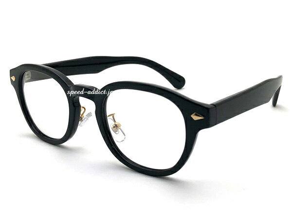ANTI-FOG SQUARE BOSTON SUNGLASS（アンチフォグスクエアボストンサングラス）BLACK × CLEAR 黒ぶち クリアレンズ ブルーライトカットレンズ 曇らない くもり止め セルフレーム 伊達眼鏡 軽量 クラシック シンプル シャープ 紫外線対策