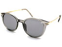 【SALE!!8/31(日)10時まで】CLEAR WELLINGTON SUNGLASS(クリアウェリントンサングラス)CLEAR GRAY/GOLD × L...