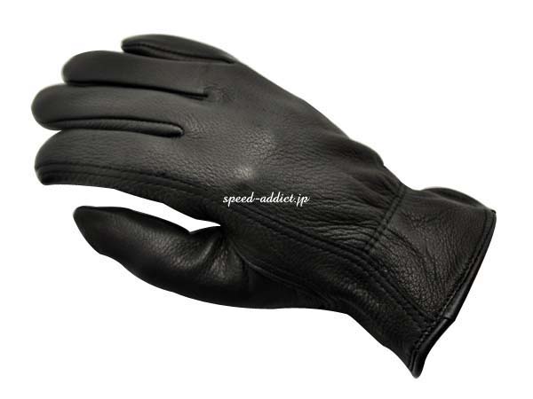 楽天SPEED ADDICT 楽天市場店NAPA GLOVE 815（ナパ グローブ 815）BLACK 黒ブラック裏地なし裏地無し鹿革鹿皮ディアスキン本革本皮防風防雨防寒耐風耐雨春用夏用秋用冬用定番バイク用手袋レザーグローブアメリカusaシンプル男性用メンズ女性用男女兼用ユニセックス