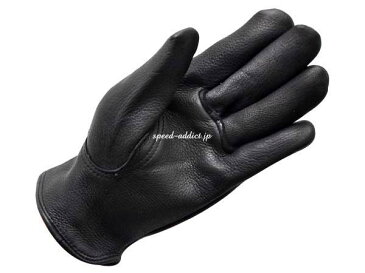 NAPA GLOVE 810TL 裏地付(ナパグローブ800TL裏地付)BLACK 黒ブラック裏起毛裏地あり裏地有り鹿革鹿皮ディアスキン本革本皮防風防雨防寒耐風耐雨秋冬用定番バイク用手袋レザーグローブアメリカusaシンプル男性用メンズ女性用男女兼用