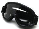 【楽天1位獲得】nannini TT GOGGLE（ナンニーニTTゴーグル）BLACK/CHROME × ANTI FOG CLEAR ティアドロップマン島ttレースツーリストトロフィーmanxマンクスグランプリイギリスブリテッシュ英車英国車オートバイクhalcyonハルシオンuk