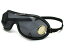 JOCKEY GOGGLE(ジョッキーゴーグル)SMOKE スモーク黒ブラックバイカーシェードbiker shade競馬用乗馬用騎手スカイダイビングエアースポーツパラグライダージェットスキーサバイバルゲームサバゲー眼鏡メガネめがねサングラス通気孔軽量 3,080円