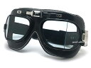 baruffaldi VINTACO 4眼 GOGGLE（バルファルディヴィンタコゴーグル）BLACK レトロ英車英国車piaggioピアジオvespaベスパランブレッタace cafe racerエースカフェレーサーmodsモッズrockersクラシックカーオープンカーhalcyonハルシオン