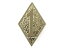 【お値段見直しました】1%er LARGE PINS(1%erラージピンズ)GOLD ワンパーセンターピンバッジバッヂバ..