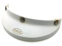 VINTAGE BELL 240 VISOR（ビンテージベル240バイザー）WHITE 【海外直輸入中古品】白ホワイト500-tx500txr-trtsuper magnumスーパーマグナムshortyショーティー銀ベルスター120star120ビンテージヘルメット初期型toptex60s70s当時物usa製