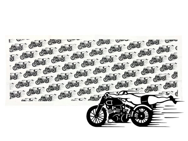SPEED ADDICT 手ぬぐい（スピードアディクト）BLACK ブラック 手拭い 薄手 ボンネビル ドラッグレース トライアンフ ノートン ハーレー 世界最速のインディアン モーターサイクル t100 t120 bsa 英車 bmw マッドマックス 栄光のルマン