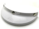 BELL 520 VISOR(ベル520バイザー)WHITE 白銀ベル500-tx500txr-trtsuper magnum3スーパーマグナムshortyショーティーstar120スター120泥よけ泥除け雨よけ雨除け日よけ日除けひさし3スナップ3点ホックshieldシールド50s60s70s80s
