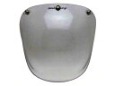 BUBBLE SHIELD(バブルシールド)SMOKE スモーク黒ブラック保護スクリーンガードジェットヘルメットビンテージヘルメット防風防塵防寒防雨プロテクター定番半帽半ヘル半キャップハーフヘルメットフルフェイス汎用3スナップユニバーサル