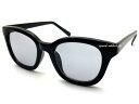 WELLINGTON SUNGLASS for JAPANESE（ウェリントンサングラスforジャパニーズ）BLACK × LIGHT SMOKE ブラックスモークレンズ黒縁黒ぶちフレームバイカーシェードbikershadeメガネ眼鏡めがねアイウェアuvカットベーシックユニセックス