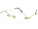 TWO POINT RIMLESS OVAL SUNGLASS(ツーポイントリムレスオーバルサングラス）GOLD × CLEAR ゴールド金色クリア眼鏡メガネめがね伊達眼鏡伊達めがねダテメガネだてめがね縁なしリムなしフレームトレンドオーバル型楕円型細型シンプル