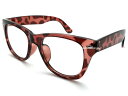 CLASSIC WELLINGTON SUNGLASS(クラシックウェリントンサングラス)べっ甲 × CLEAR 鼈甲べっこう透明クリアレンズセルフレームアイウエア伊達眼鏡ダテメガネ度なし定番正統派レトロシンプルユニセックス飛沫予防ウイルス対策紫外線カット(4)