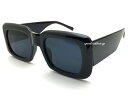【SALE!!8/31(日)10時まで】CHICANO SQUARE SUNGLASS(チカーノスクエアサングラス)BLACK × SMOKE ブラック黒縁黒ぶ...
