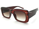 【SALE!!8/31(日)10時まで】CHICANO SQUARE SUNGLASS(チカーノスクエアサングラス)BROWN × BROWN HALF ブラウ...
