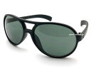 セルフレーム SEMI AUTO TEARDROP SUNGLASS（セルフレームセミオートティアドロップサングラス）艶消しBLACK × DARK GREEN マットブラック黒ダークグリーンツーブリッジ伊達眼鏡ダテメガネだてめがね紫外線対策芸能人着用ユニセックス