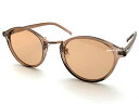【SALE!!8/31(日)10時まで】POLARIZED BOSTON SUNGLASS(偏光ボストンサングラス)CLEAR BROWN × LIGHT BR...