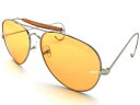 U.S. AIR FORCE PILOT TEARDROP SUNGLASS（USエアフォースパイロットティアドロップサングラス）YELLOW 縄手ケーブルテンプルワイヤーアビエーターサングラスツーブリッジツーポイント軍用軍物rothcoロスコトップガンgun gunトムクルーズ