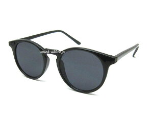 FLAT LENS BOSTON SUNGLASS（フラットレンズボストンサングラス）BLACK × SMOKE ボスリントンレトロクラシカルトラッドメガネ眼鏡めがね定番トレンド流行uvカット紫外線カットアイウェア花粉症防塵防風男女兼用