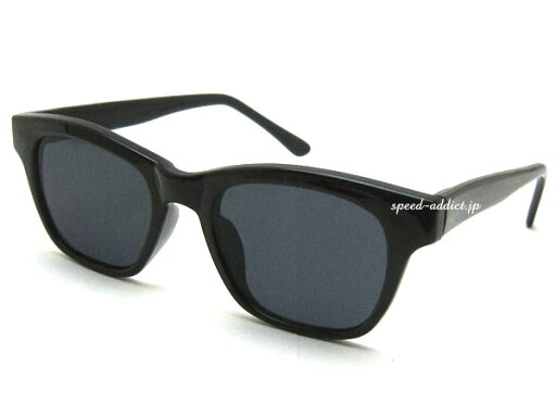 FLAT LENS WELLINGTON SUNGLASS(フラットレンズウェリントンサングラス)BLACK × SMOKE 黒縁黒ぶちフレームシェイプトレンド流行uvカット紫外線カットアイウェアベーシック定番オートバイユニセックス男女兼用あぶない刑事あぶデカ FLAT LENS WELLINGTON SUNGLASS(フラットレンズウェリントンサングラス)BLACK × SMOKE 黒縁黒ぶちフレームシェイプトレンド流行uvカット紫外線カットアイウェアベーシック定番オートバイユニセックス男女兼用あぶない刑事あぶデカ