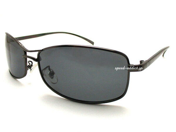 POLARIZED METAL NARROW SUNGLASSи᥿ʥ󥰥饹GUNMETAL  иSMOKE ᥿륹⡼饵Хbikershadeᥬͤ᤬֥ȥή˽ѥᥫȥ꡼