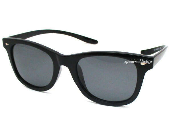楽天SPEED ADDICT 楽天市場店首掛け POLARIZED WELLINGTON SUNGLASS（首掛け偏光ウェリントンサングラス） スモークレンズ偏光遮光眼鏡めがね定番トレンド流行uv紫外線カットメンズレディース男女兼用アイウェア釣りゴルフジョギングマラソン